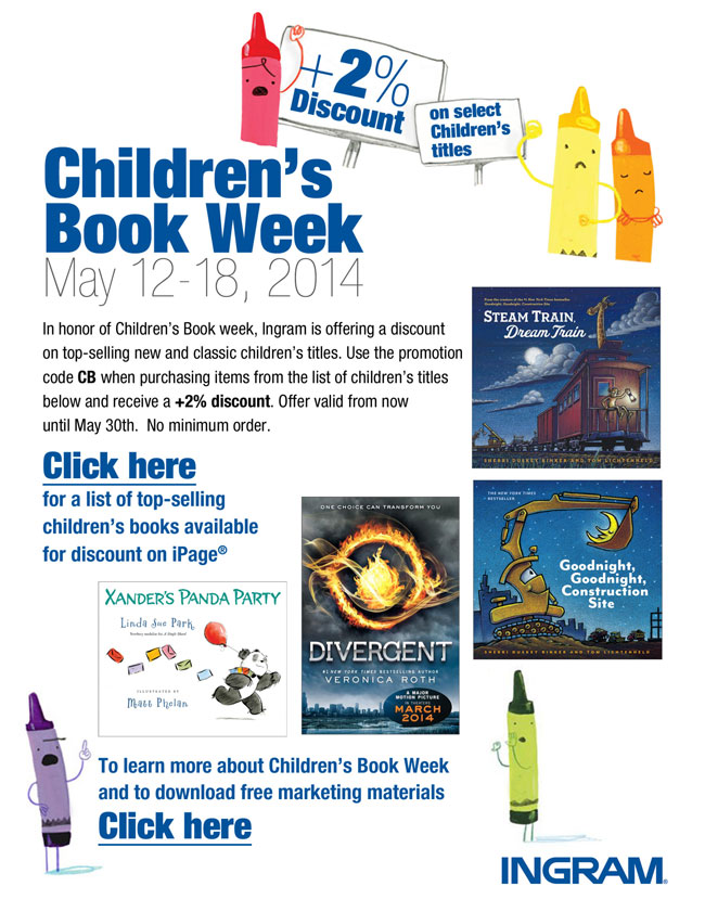 Indie Retailers Celebrate Children’s Book Week with a +2 Discount