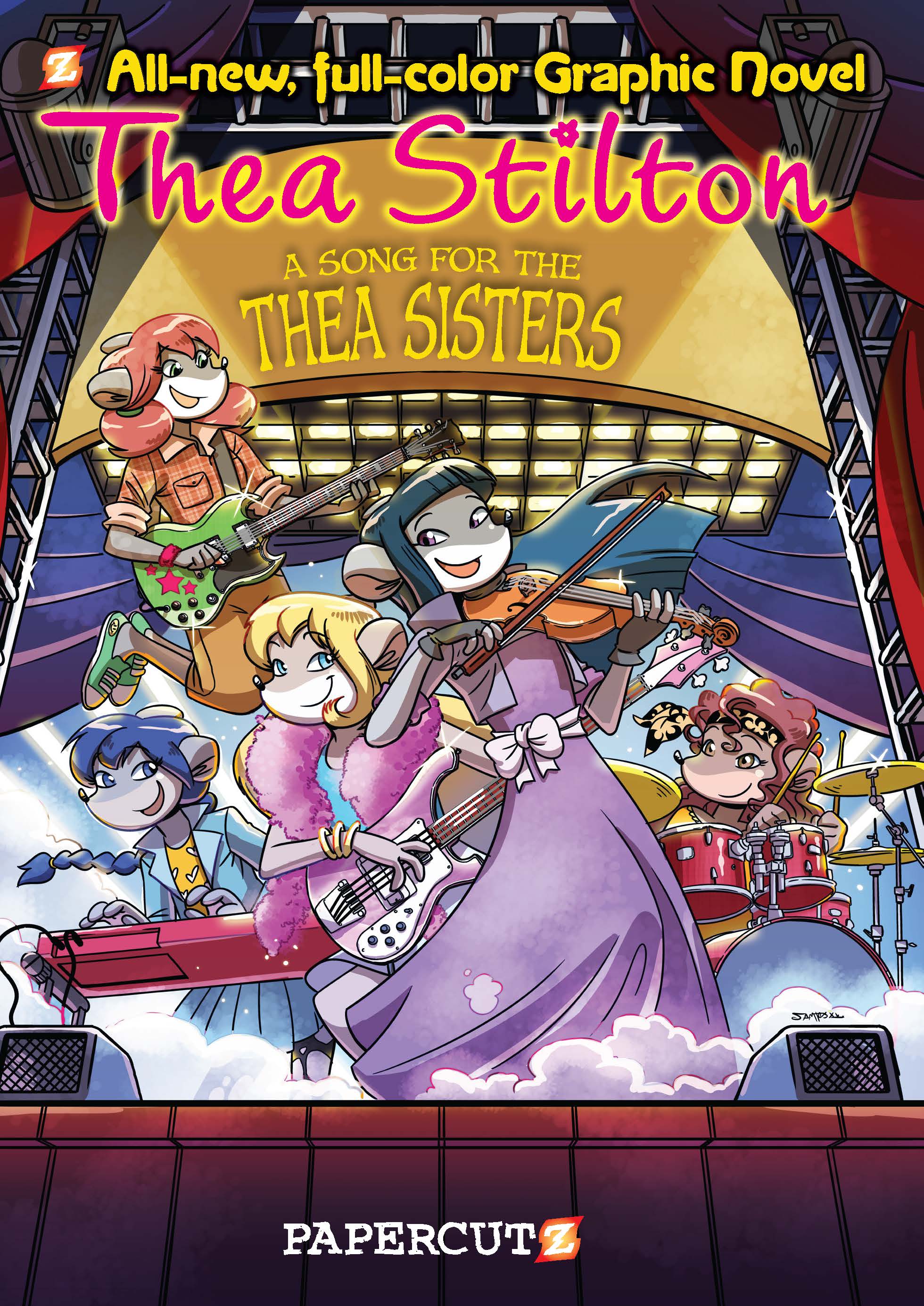 Thea Stilton 7 “A Song for Thea Sisters” Children's Book Council