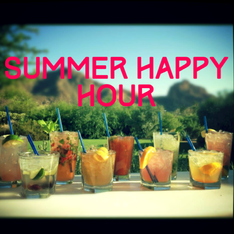 Summer Friday Happy Hour and Book Swap