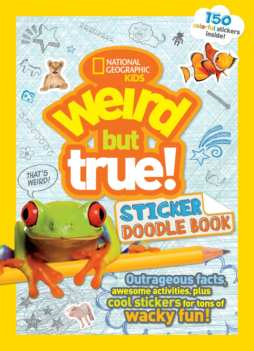 Weird but True Sticker Doodle Book