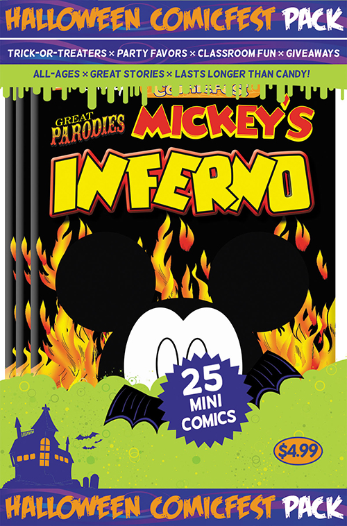 Disney Graphic Novels Great Parodies: “Mickey’s Inferno”