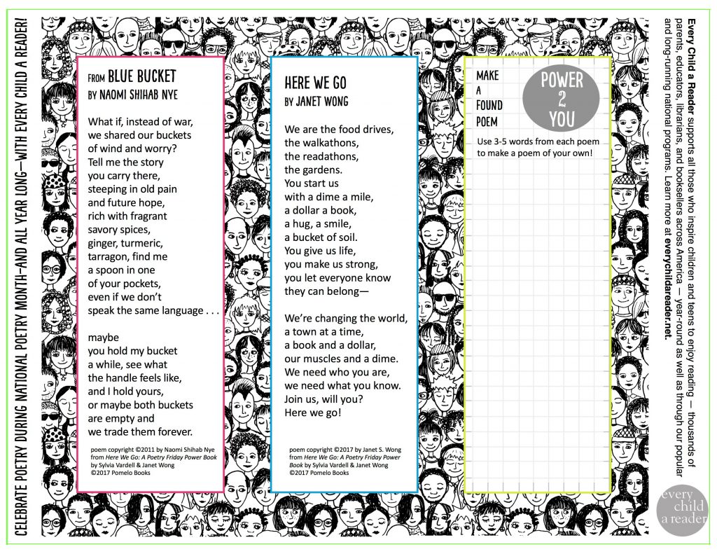Exclusive Bookmark for National Poetry Month! – Children's Book Council